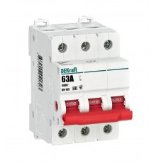 Выключатель-разъединитель BH105-3Р-063A   17092DEK  DEKraft