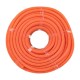 Труба гибкая гофрированная ПНД 16мм с протяжкой Plast (100м) оранжевый  tpnd-16-o  EKF