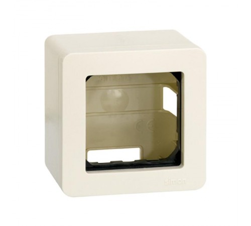 Simon 27 Коробка поверхн. установки  68х68х50мм, 2 мод., слоновая кость  27811-32  Simon