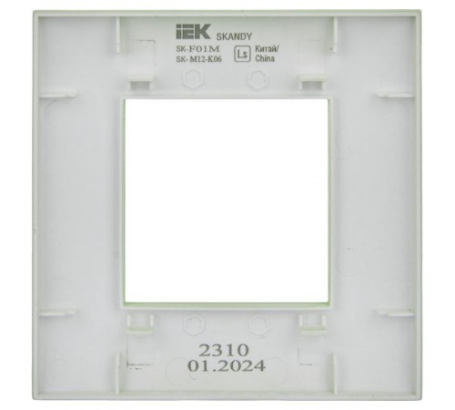 SKANDY Рамка 1-местная SK-F01M мятный  SK-M12-K06  IEK