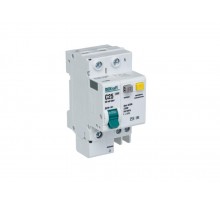 Выключатель автоматический дифференциального тока со встроенной защитой от сверхтоков ДИФ-101 1P+N 25А 30мА AC С  15159DEK  DEKraft