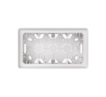 Simon 82 Монтажная коробка для накладного монтажа, 2 поста,  S82 Detail, белый  8200760-030  Simon