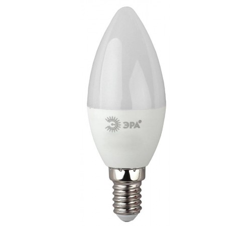 Лампа cветодиодная ECO LED B35-10W-827-E14 (диод, свеча, 10Вт, тепл, E14) (10/100/3500)  Б0032961  ЭРА