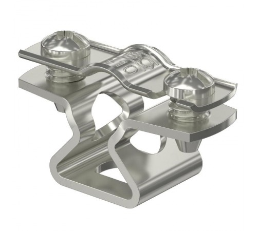 Крепежная скоба дистанционная 8-10 мм (с продольным отверстием) из нержавеющей стали А4  1362904  OBO Bettermann