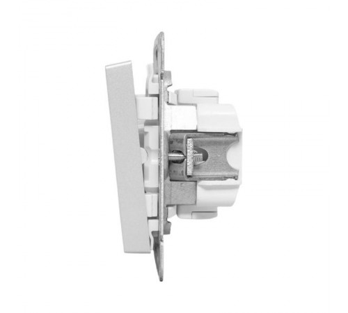 Механизм выключателя, одноклавишный, кнопочный, алюминий Эпика EKF  UP1-SWA-13  EKF