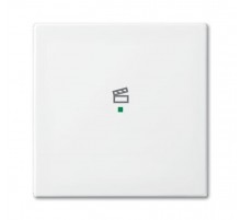 SRS-1-94 Клавиша одинарная free@home, сцена, Basic 55, цвет альпийский белый  6220-0-0672   2CKA006220A0672  ABB