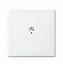 SRS-1-94 Клавиша одинарная free@home, сцена, Basic 55, цвет альпийский белый  6220-0-0672   2CKA006220A0672  ABB