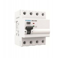 Выключатель дифференциальный (УЗО) HRC63S 4PG4S0000C 00032F 4 полюса, 32A, 30mA  13.05.000055  HYUNDAI