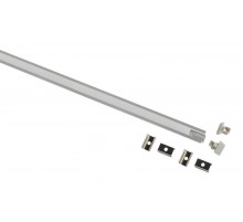 Комплект с врезным анодированным профилем  1209 12,4х9мм 2м   Б0062777  ЭРА