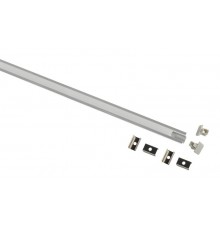 Комплект с врезным анодированным профилем  1209 12,4х9мм 2м   Б0062777  ЭРА