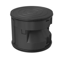 Тубус для лючка GRAF9 (полиамид,черный) (TU GRAF9 9011)  7408506  OBO Bettermann