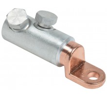 Наконечник медно-алюминиевый механический со срывными болтами АММН 240-300 до 1 кВ  UZA-28-S240-S300-21  IEK