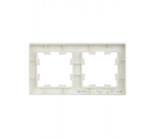 BRITE Рамка 2-ая РУ-2-БрЖ жемчуг  BR-M22-K36  IEK