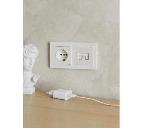 BRITE Рамка 2-ая РУ-2-БрЖ жемчуг  BR-M22-K36  IEK