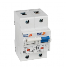 Выключатель автоматический однополюсный с независимым расцепителем OptiDin BM125-1C100-НР-8ln-УХЛ3 336363 КЭАЗ