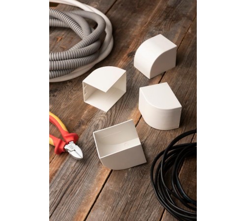 Заглушка (60х60) (4 шт) Plast EKF PROxima Белый  ecw-60-60x4  EKF