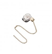 Выключатель для настенного светильника с цепочкой 270 мм "Gold"  32-0102  REXANT