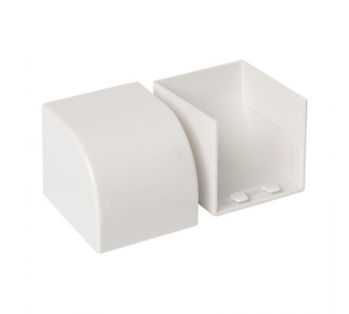 Заглушка (60х60) (4 шт) Plast EKF PROxima Белый  ecw-60-60x4  EKF