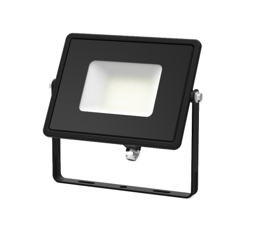 Прожектор светодиодный Qplus 30W 2700lm IP65 6500К черный  613511330  Gauss