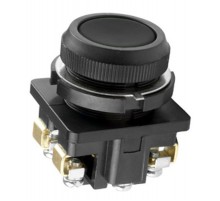 КЕ-011 У3 исп.4, черный, 1з, цилиндр, IP40, 10А, 660В, выключатель кнопочный (ЭТ)  ET512421  Электротехник