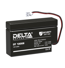 Аккумуляторная батарея ОПС серии DT 12008 (T13) 12В/0,8Ач  DT 12008 (T13)  DELTA