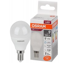 Лампа светодиодная LED Value CL- P 7W/865 230V E14 10X1  4058075579682  OSRAM