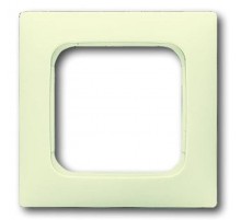 Рамка 1-постовая для кабель-каналов, серия Busch-Duro 2000 SI, слоновая кость  1725-0-1549   2CKA001725A1549  ABB