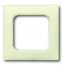 Рамка 1-постовая для кабель-каналов, серия Busch-Duro 2000 SI, слоновая кость  1725-0-1549   2CKA001725A1549  ABB