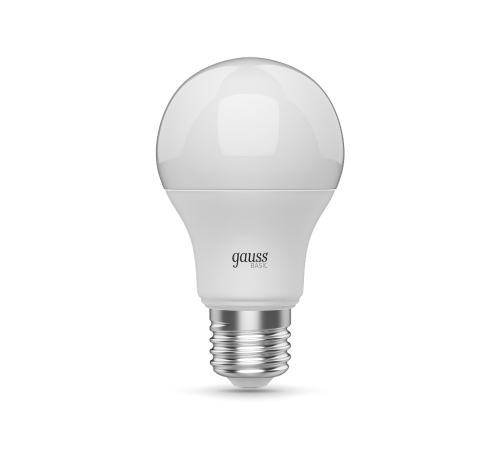Лампа светодиодная BASIC A60 9,5W E27 820lm 3000K-4000K-6500K 1/10/50  1023240  Gauss