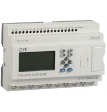 Логическое реле PLR-S. CPU1410(R) 220В AC с экраном ONI  PLR-S-CPU-1410R-AC-BE  ONI