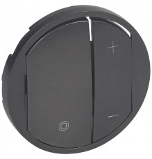 Celiane Графит Накладка светорегулятора нажимного (мех-м 67083,67082,67080)  065283  Legrand