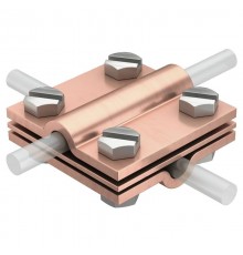 Соединитель прутка крестовой  * (252 8-10 CU)  5312418  OBO Bettermann