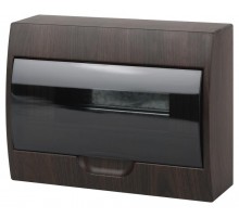 Корпус пластиковый навесной  ECO VILLAGE ЩРН-П-12 IP41 дуб   Б0055552  ЭРА