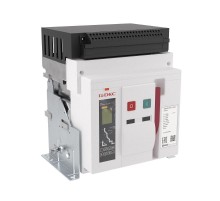 Воздушный автом выкл YON AGS12S 3Р 1250 А 80 кА, расцеп 3H, фиксированный, управление 220 В AC, горизонтальное подключение  AGS12S-N3FH-6-222K  DKC