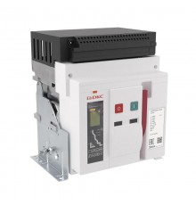 Воздушный авт. выкл. YON AGS10S 3Р 1000 А 80 кА, типоразмер N, расцепитель 3H, фикc., упр. 220 В AC, гор. подкл.  AGS10S-N3FH-6-222K  DKC