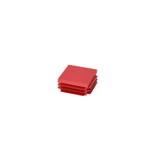 Заглушка для страт-профиля 41*41 RAL3020 Красный  ZU41*41 RAL3020  КМ-профиль