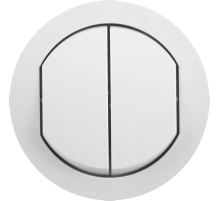 Celiane Белый Клавиша 2-ая IP44  067802  Legrand