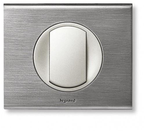 Celiane Фактурная Сталь Рамка 1-я (2 мод)  069101  Legrand