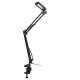 Настольный светильник NLED-507-8W-BK светодиодный на струбцине чёрный  Б0058338  ЭРА
