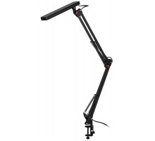 Настольный светильник NLED-507-8W-BK светодиодный на струбцине чёрный  Б0058338  ЭРА