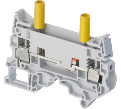 Клемма ZS10-ST-T4 со скользящей перемычкой для цепей трансформатора тока, встроенные тестовые гнезда IP20  1SNK508311R0000  TE