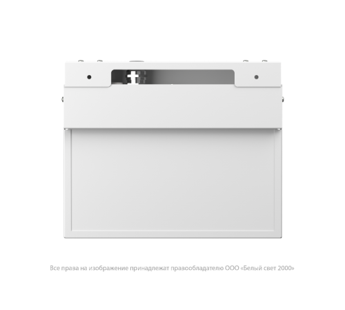 Световой указатель аварийного освещения светодиодный BS-FLAG-10-S1-3,9Вт IP66 централизованный подвесной  a17019  Белый свет