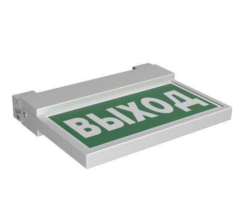 Указатель аварийный светодиодный  BS-FLAG-73-S1-INEXI2 6,7Вт 3ч постоянный накладной IP65   a15611  Белый свет