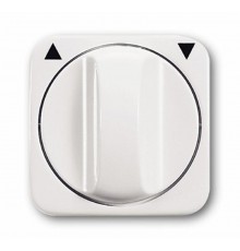 Плата центральная (накладка) с поворотной ручкой для перекл. на 3 положения серия Reflex SI, цвет альп. белый  1710-0-3109   2CKA001710A3109  ABB