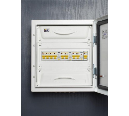 Выключатель автоматический дифференциального тока АД12 2п 16А C 30мА тип AC (3 мод)  MAD10-2-016-C-030  IEK