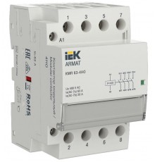 ARMAT Контактор модульный KMR 63А 24В AC/DC 4НО  AR-KMR20-063-40-024  IEK