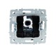 BRITE Розетка компьютерная RJ45 кат.6 РК11-БрЖ жемчуг  BR-K10-2-K36  IEK