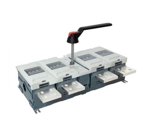 Рубильник-выключатель 4000A 4P c рукояткой управления для прямой установки PowerSwitch  psds-4000-4  EKF