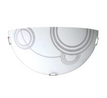 Светильник "Галактика" 300/2 НББ 21-60 М19 матовый белый/кл.штамп металлик  1005204996  Элетех