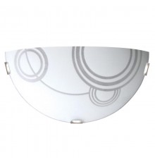 Светильник "Галактика" 300/2 НББ 21-60 М19 матовый белый/кл.штамп металлик  1005204996  Элетех